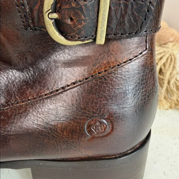 Born Gibb High Shaft Boots - Leather, Wide Calf (For Women) Size 7.5 - Picture 4 of 10